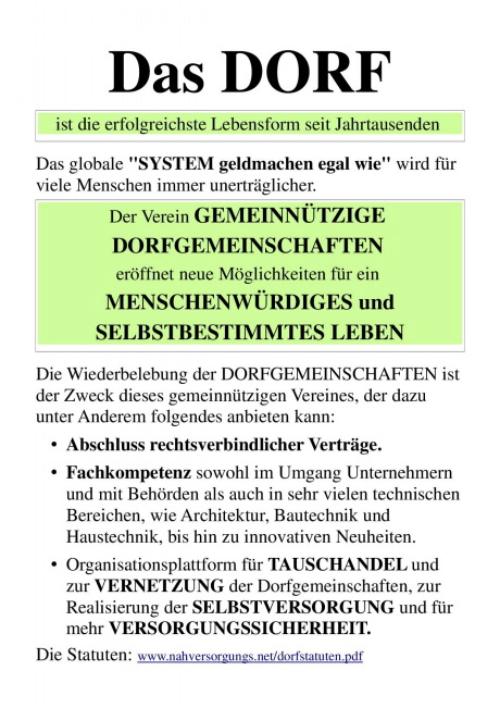 DIE VEREINSSTATUTEN